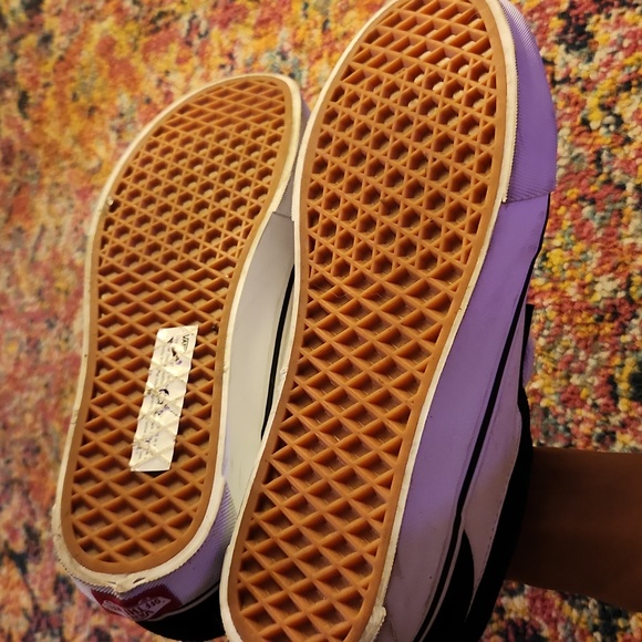 Vans Black and White Sneakers Classic Low-Top Design Chukka Push LS 7 M / 8.5 W - Picture 9 of 10